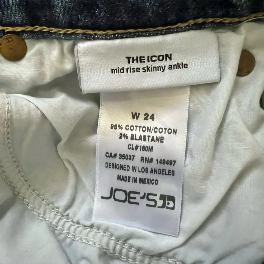 Joe’s Jeans The Icon Mid Rise Skinny Ankle - Picture 7 of 9
